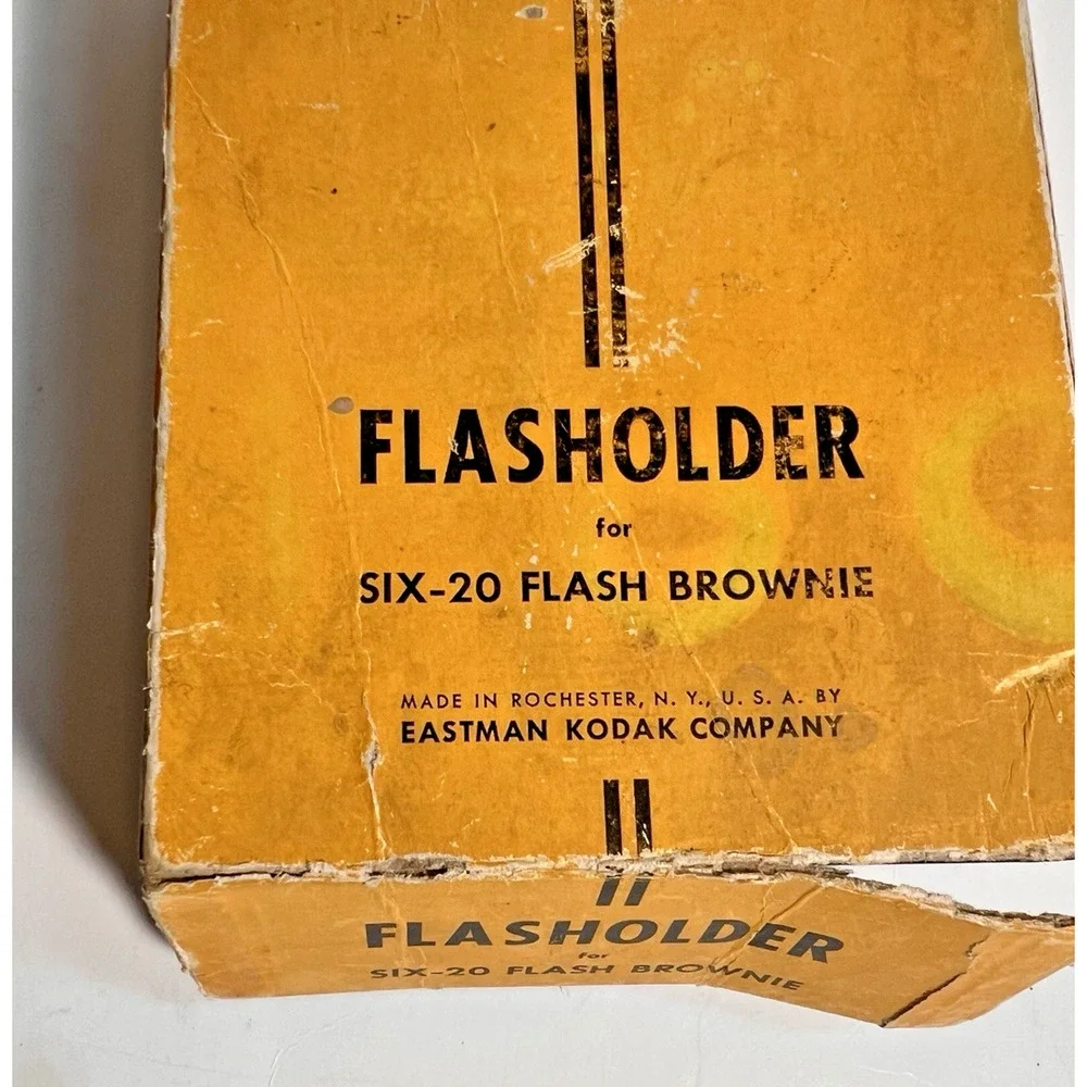 Vintage Kodak Brownie Flasholder for Brownie Flash Six-20 Camera 1950s With Box